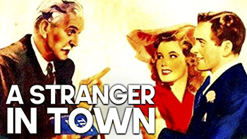 A Stranger in Town: A Supreme Court justice on a duck-hunting foray becomes involved in serious trouble with the citizens in a small town.
